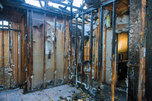 Professional Fire Damage Removal technician working in Fultondale, AL